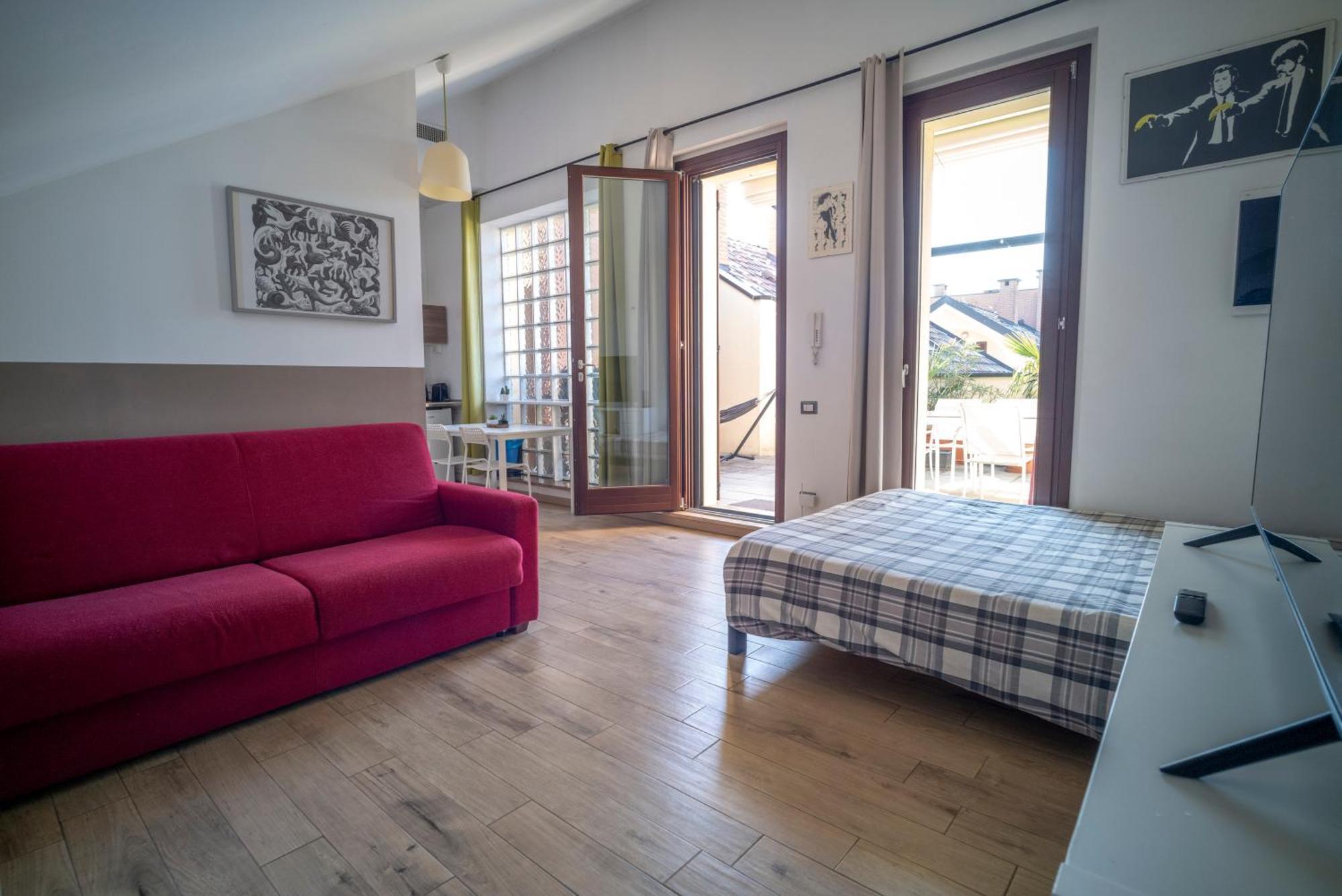 Flat With Terrace Close To Forum And Milanofiori Metro Ассаго Екстер'єр фото